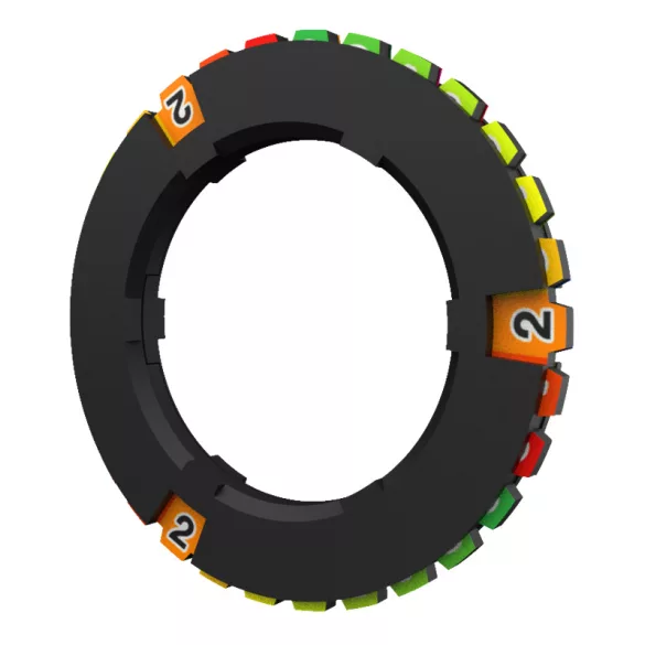 UP Multi-Ring Rotating Condition and Health Tracker Rings – 10 darabos állapot- és életpontkövető gyűrűk