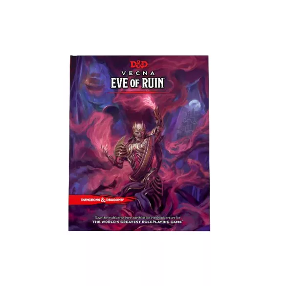 D&D Vecna: Eve of Ruin HC - angol nyelvű szerepjáték kalandkönyv