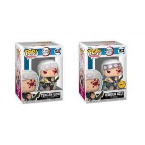 Funko POP! Anime: Demon Slayer - Tengen w/Metallic Chase (5+1)-FK75574