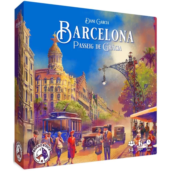 Barcelona: Passeig de Gracia - EN angol kiadás