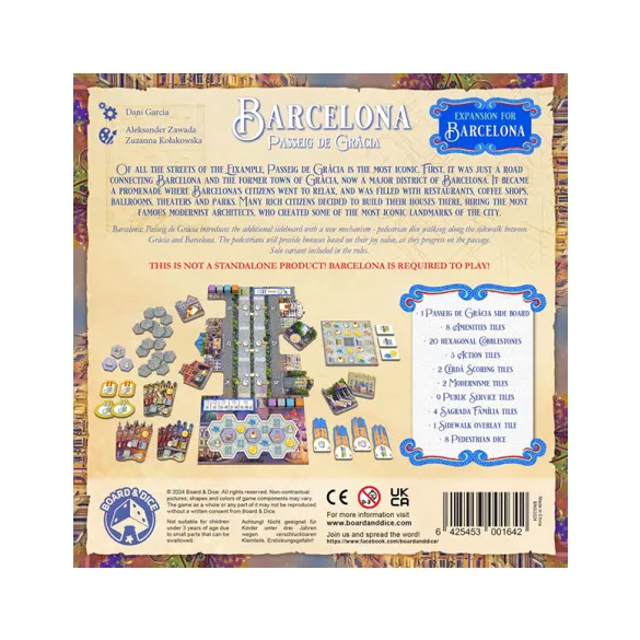 Barcelona: Passeig de Gracia - EN angol kiadás