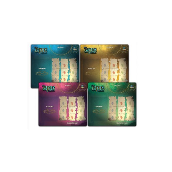 Tiny Epic Cthulhu 4 Pack Player Mats-GLGTETcA02