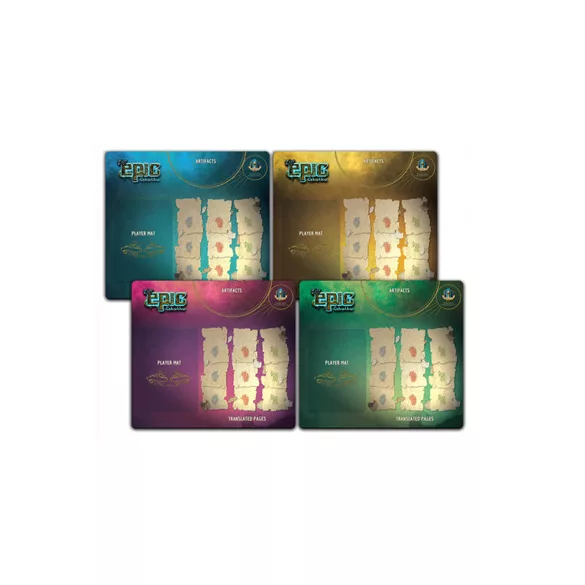 Tiny Epic Cthulhu 4 Pack Player Mats-GLGTECTA02