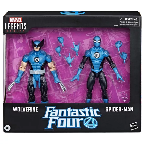 Marvel Legends Series Wolverine and Spider-Man-F90515L00