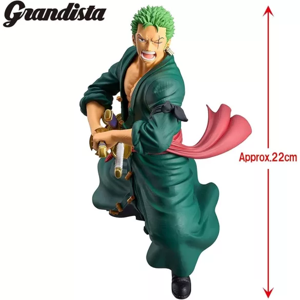 OP Grandista RORONOA ZORO Metallic ver. figura
