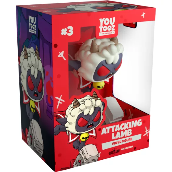 Cult of the Lamb - Youtooz Vinyl Figure - Attacking Lamb-ATTACKINGLAMB