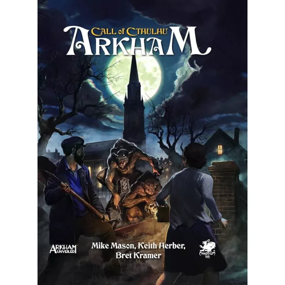 Call of Cthulhu: Arkham szerepjáték-kiegészítő - angol kiadás
