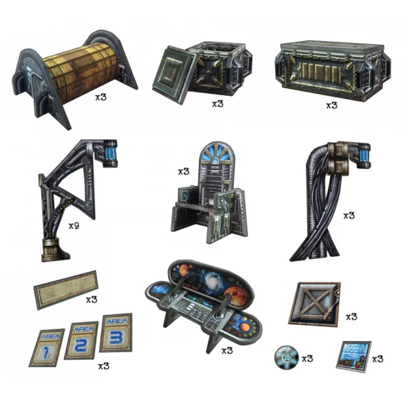 Battle Systems: Gothic Cityscape terepkészlet - EN