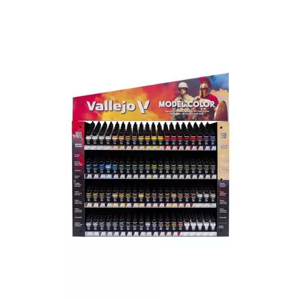 Vallejo - Model Color / Hobby Range - 80 colors in 18 ml bottles 18 ml-EX735FULL