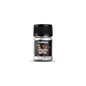 Vallejo - Liquid Gold / Alcohol-based metallics - Silver 35 ml-70790