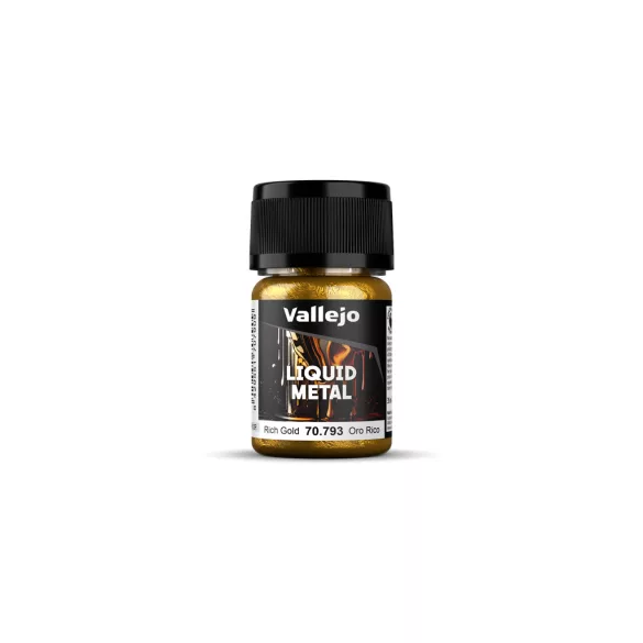 Vallejo - Liquid Gold / Alcohol-based metallics - Rich Gold 35 ml-70793