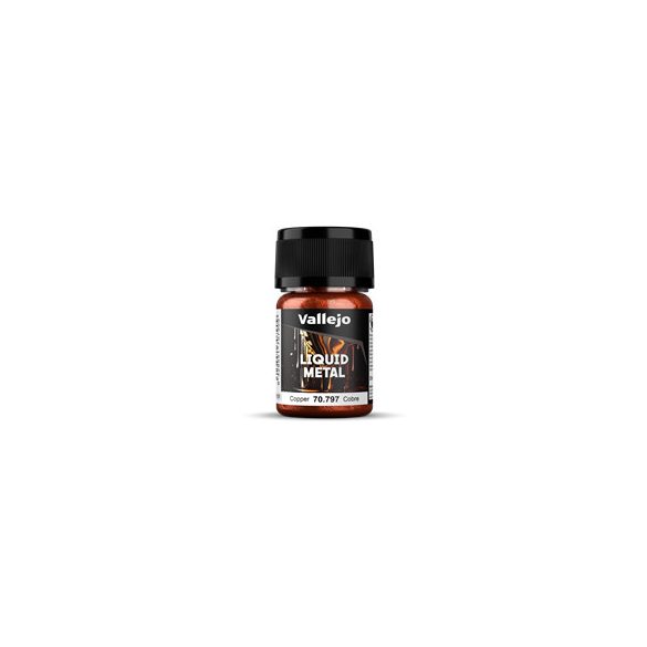 Vallejo - Liquid Gold / Alcohol-based metallics - Copper 35 ml-70797