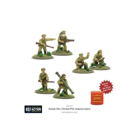 Bolt Action - Korean War: Chinese PVA Weapons Teams - EN-402218107