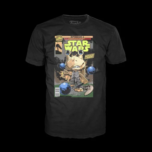 Funko POP! Boxed Tee: SW TPM - Jar Jar Binks-FK75322