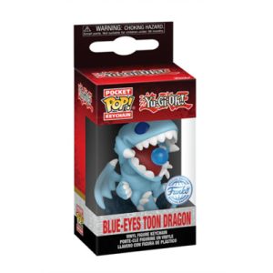 Funko POP! Keychain: YGO - Blue-Eyes Toon Dragon (attack)-FK74714