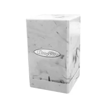 UP - Marble Satin Tower: White  Black-16347