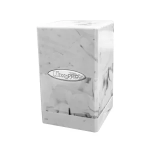 UP - Marble Satin Tower: White  Black-16347