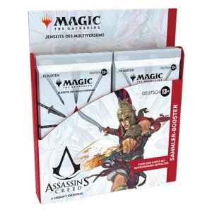 MTG - Assassin's Creed Collector's Booster Display (12 Packs) - DE-D35851000