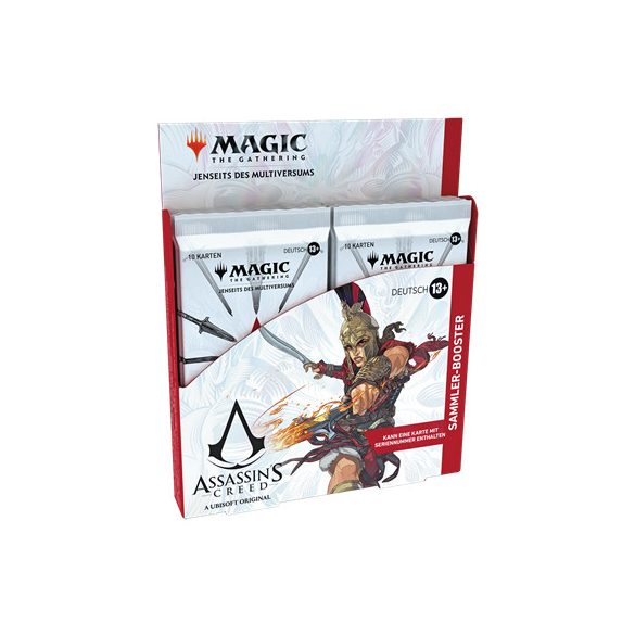 MTG - Assassin's Creed Collector's Booster Display (12 Packs) - DE-D35851000