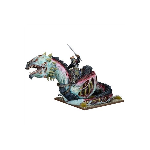 Kings of War - Undead Revenant King On Undead Great Wyrm - EN-MGKWU203