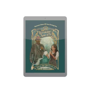 The Revenant Society: Core Book - EN-VRGRPGREV001