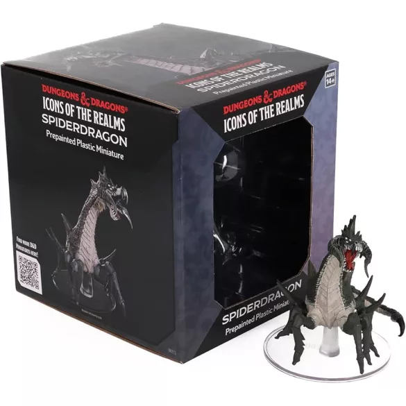 D&D Icons of the Realms: Spiderdragon dobozos miniatűra - angol kiadás
