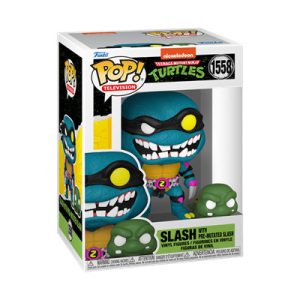 Funko POP! POP&Buddy: TMNT S4 - Slash & Pre-mutated-FK78048