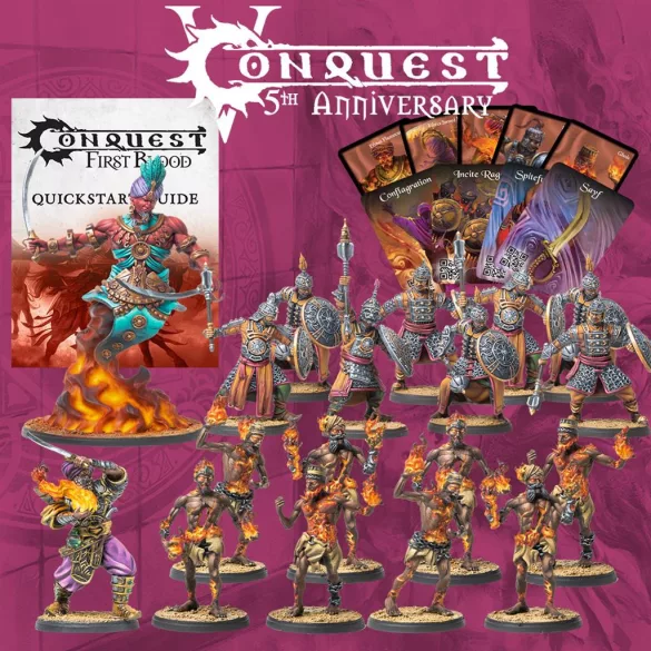 Conquest - Sorcerer Kings: First Blood Warband - EN-PBW6085