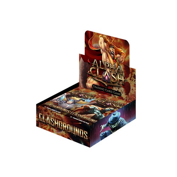 Alpha Clash - Clashgrounds Booster Display (24 packs) - EN-