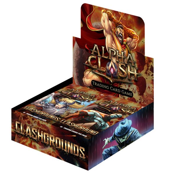 Alpha Clash - Clashgrounds Booster Display (24 packs) - EN-