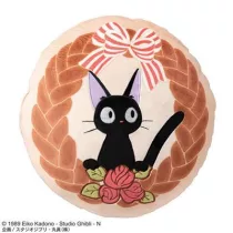 Kiki's Delivery Service - Cushion - Jiji Bread Wreath-MARU-67234