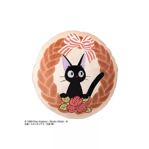 Kiki's Delivery Service - Cushion - Jiji Bread Wreath-MARU-67234