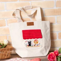 Tote bag Jiji in the flowers - Kiki's Delivery Service-MARU-78868