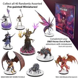 D&D Icons of the Realms: Vecna: Eve of Ruin - 8 ct. Booster Brick (Set 32) - EN-WZK96309