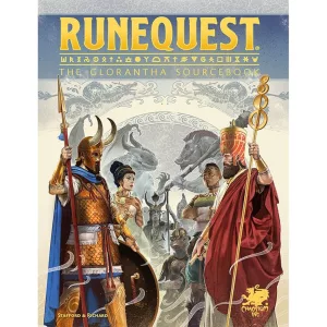 RuneQuest: Glorantha Sourcebook - angol nyelvű szerepjáték világkalauz