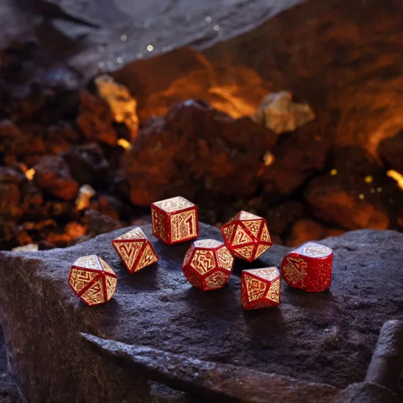 Dwarven Dice Set: Jewels (7)-RDWA09