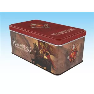 War of the Ring Shadow Card Box and Sleeves (Red Bannerman version)-WOTR156