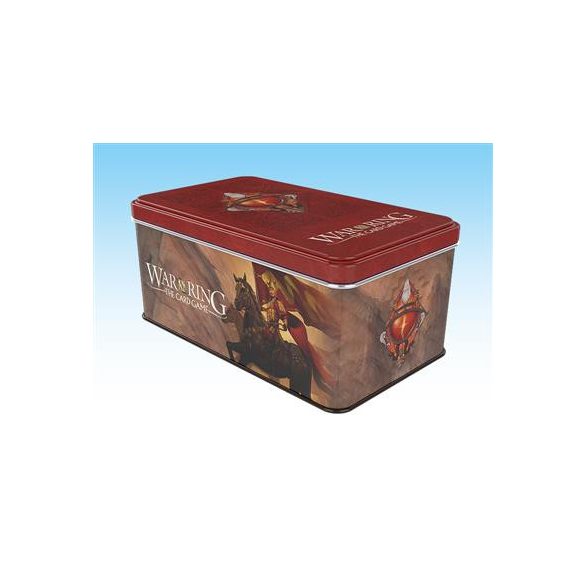 War of the Ring Shadow Card Box and Sleeves (Red Bannerman version)-WOTR156
