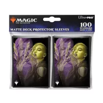 UP - Duskmourn 100ct Deck Protector Sleeves Alt Art Key Character Mythic 3 for Magic: The Gathering-38587