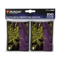 UP - Duskmourn 100ct Deck Protector Sleeves Alt Art Key Character Mythic 4 for Magic: The Gathering-38588