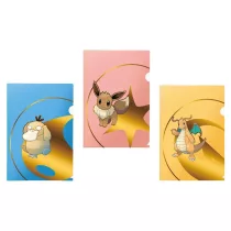 Pokémon Tournament Folio 3 db-os csomag – Series 2, Psyduck, Eevee, Dragonite