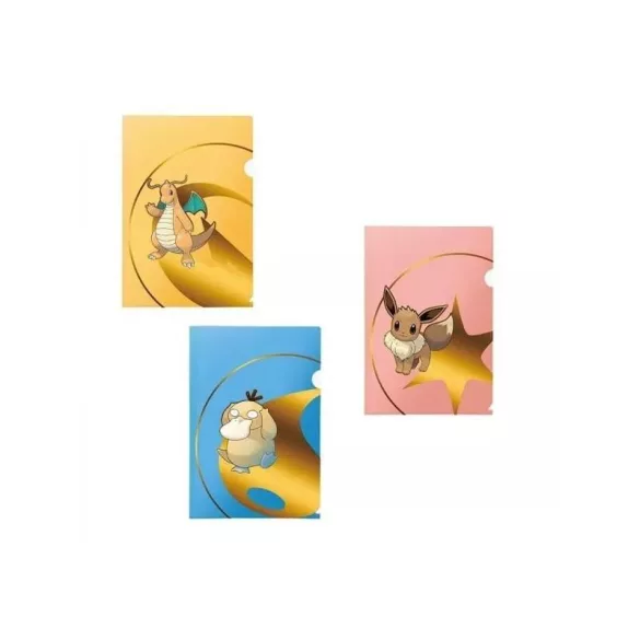 Pokémon Tournament Folio 3 db-os csomag – Series 2, Psyduck, Eevee, Dragonite
