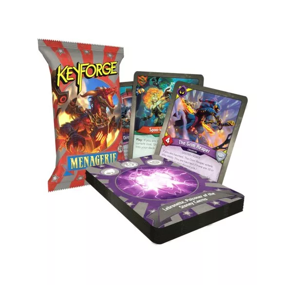 KeyForge: Menagerie Deck Display (12 Decks) - EN-KFM01d