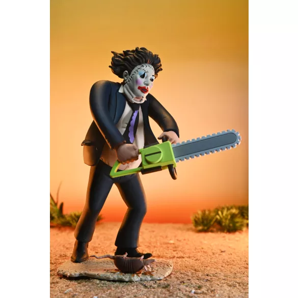 Texas Chainsaw Massacre 6" Action Figure Toony Terrors 50th Anniversary Pretty Woman Leathface-NECA41600