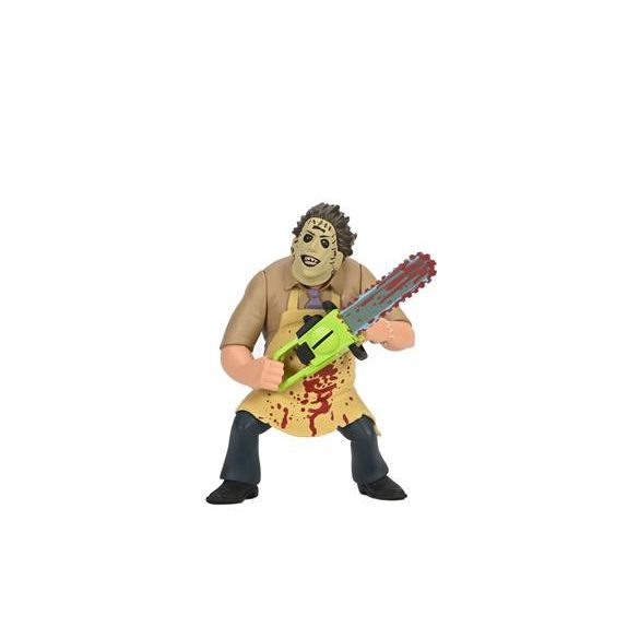Texas Chainsaw Massacre 6" Action Figure Toony Terrors 50th Anniversary Leatherface (Bloody)-NECA41601
