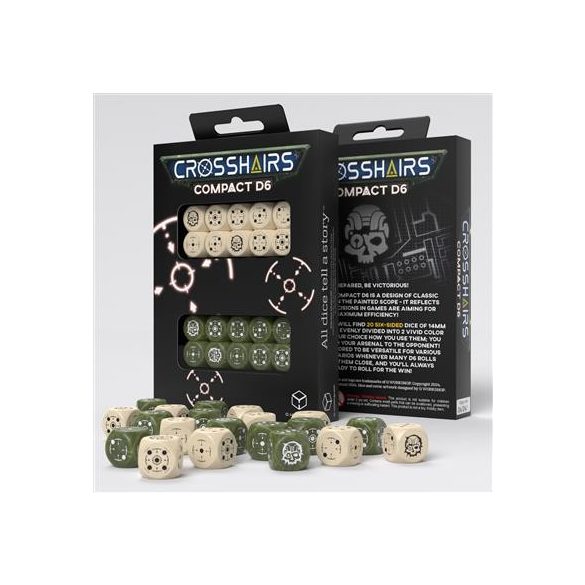 Crosshairs Compact D6: Beige&Olive-STCA03