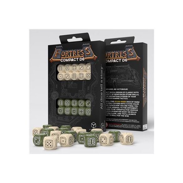 Fortress Compact D6: Beige&Olive-STCB01