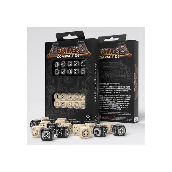 Fortress Compact D6: Black&Beige-STCB03