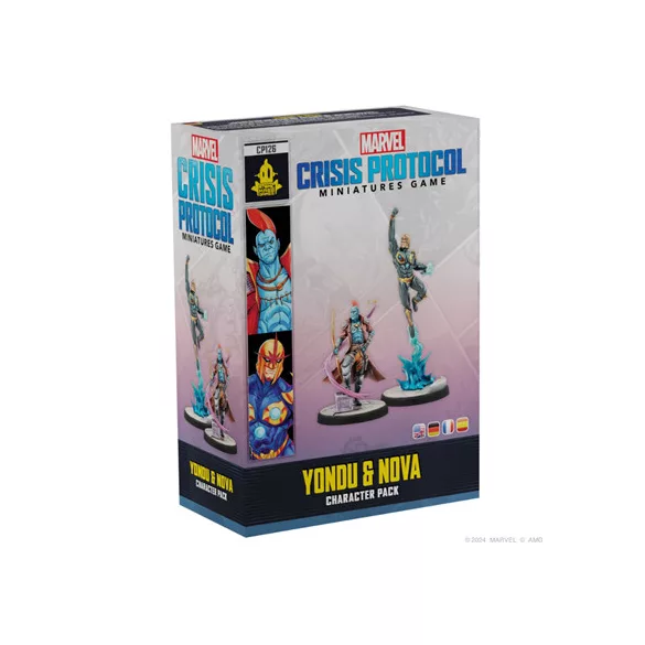 Marvel Crisis Protocol - Nova & Yondu - EN/SP/DE/FR-CP126