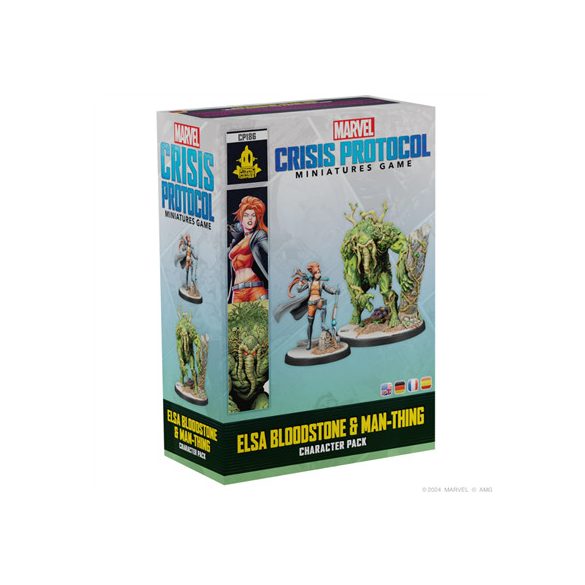 Marvel Crisis Protocol - Elsa Bloodstone & Man-Thing - EN/SP/DE/FR-CP186